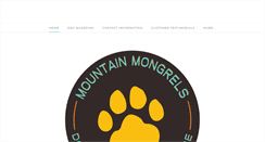 Desktop Screenshot of mountainmongrels.com